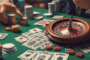 Economic Insights on Gambling and Insurance