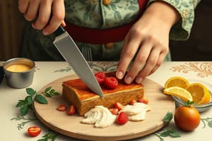 Knives and Their Culinary Uses