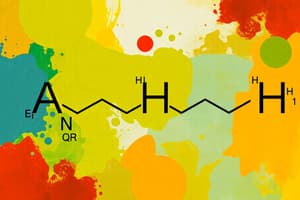 Alkenes & Alkynes Nomenclature