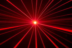 BPHY101L Module 5: LASERS Quiz