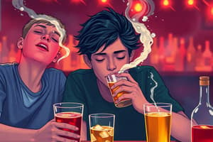 La consommation d'alcool chez les jeunes