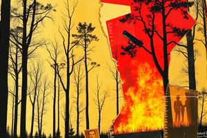 Análisis de Riesgo de Incendios Forestales