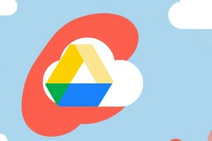 Google Drive e Documenti: Organizzazione e Condivisione