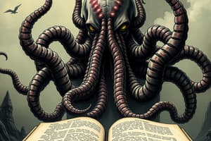 Cthulhu Mythology Chapters 1-3