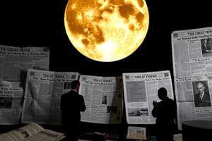 The Great Moon Hoax Quiz