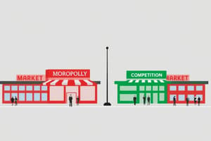 Monopoly vs. Perfect Competition Quiz