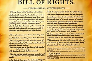 the styory of The Bill of Rights vid