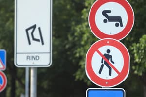 Sécurité Routière: Virages et Rétrécissements