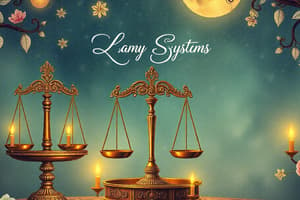 Introduction to Law & Legal Systems