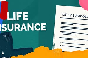 Life Insurance Policies Overview