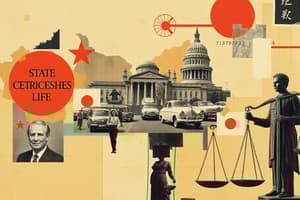 Characteristics of the State