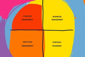 Management Concepts and Strategies