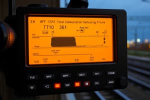 VHF Communication Procedures for TFC