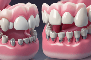 Classification of Partially Edentulous Arches