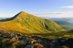 Ukraine's Highest Peak: Hoverla Mountain