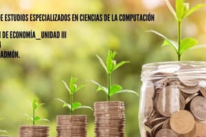 Evaluación de Economía_Unidad III