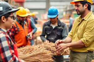 Trabajo Humano y Tipos de Trabajo