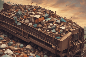 Solid Waste Disposal Methods Quiz