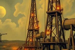 Oil Industry: Drilling, Casing, and Tubing