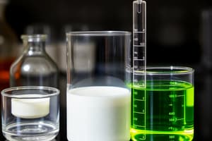 Protein Determination Titration Quiz