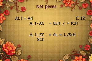 CH 302: Solubility & Acid/Base Chemistry