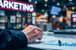 Commerce Marketing and Finance Overview