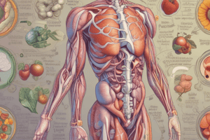 NURS1013: Nutrition and Biological Functions of Water