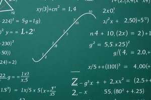 Mathematical Functions Quiz