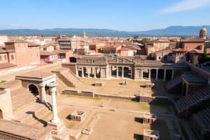 Pompeii and Roman Urban Planning