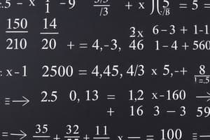 Rational Number Operations and Proportional Relationships