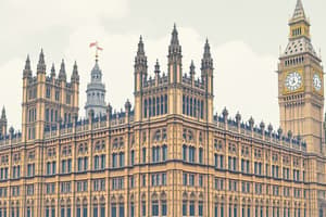 Palace of Westminster: History and Architecture