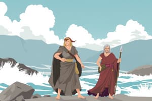 The Odyssey Book 13: Characters Flashcards