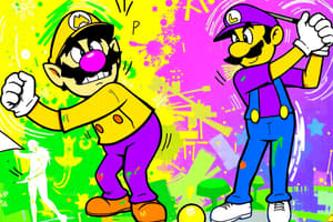 Wario and Waluigi Golf Tournament