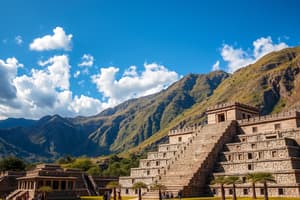 Peruvian Civilizations and the Incas