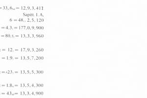 Inferential Statistics Symbols and Terms