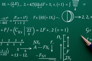 Branches of Mathematics Overview