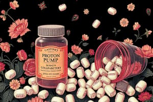 Pharmacology: Agonists, Antagonists, and GI Medications