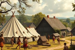 Native Americans & European Settlements