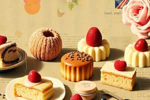 Petits Fours: Types and Techniques