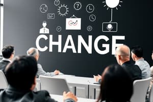 Organizational Change Chapter 4