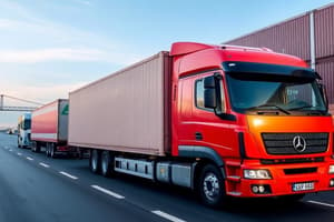 SAP Transportation Management Quiz