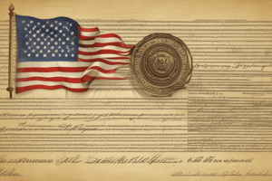 The Great Compromise and the US Constitution