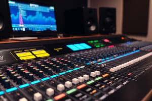 PT101 Module 8 (2023) - Getting Started with Mixing