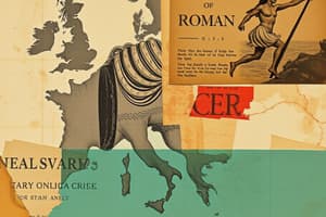 Chapter 5: The Roman Republic Flashcards