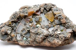 Mineral Characteristics and Formation