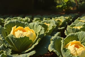 Cruciferous Crops and IPM Strategies