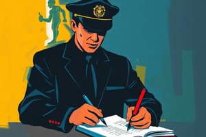 Law Enforcement Note-Taking and Interviewing