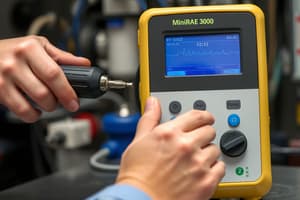 MiniRAE 3000 Calibration Procedures