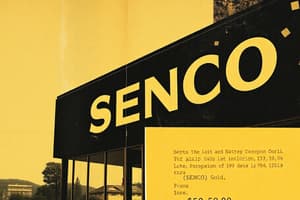 Senco Gold Aug-24