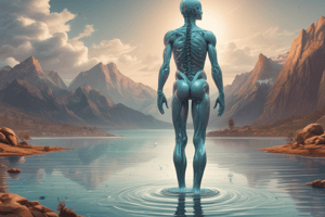 Human Body Water Compartmentalization